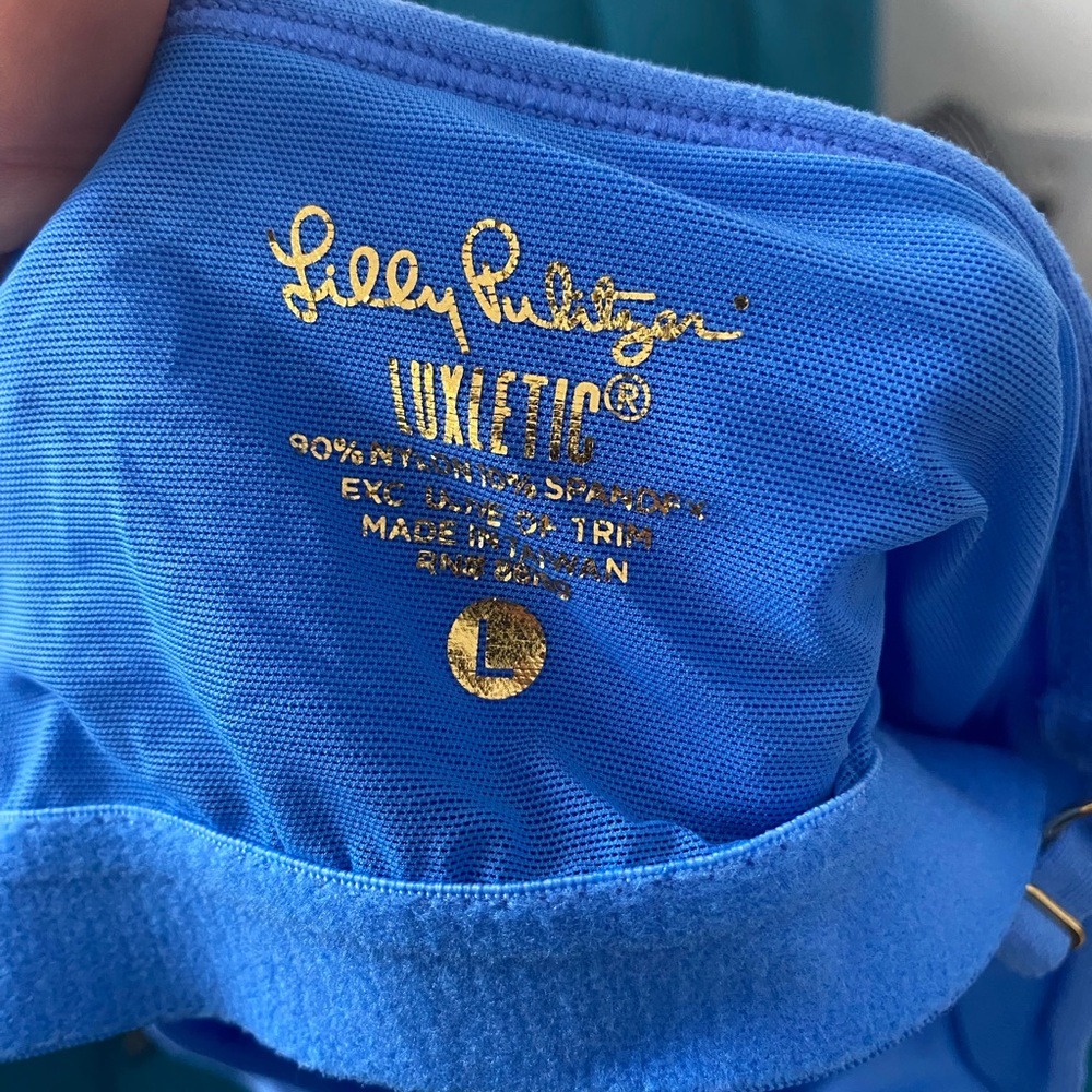 Lilly Pulitzer Blue Tank Top - Picture 4 of 4